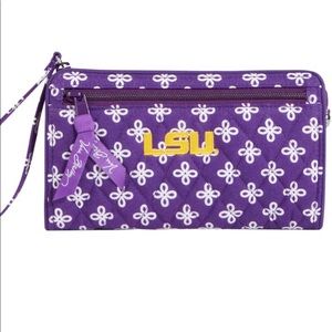 Vera Bradley LSU Wristlet Purse NWT